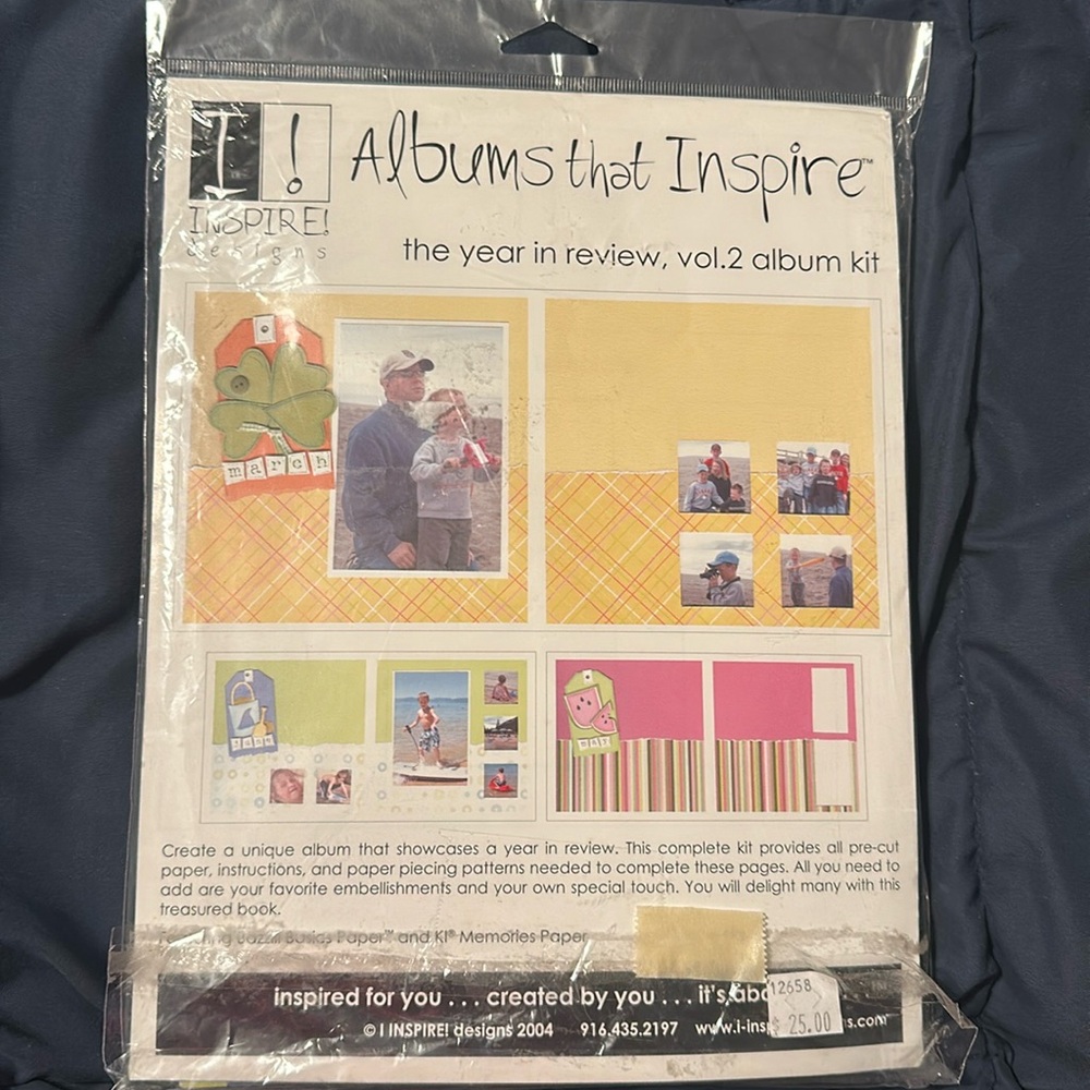 Albums that inspire album kit.